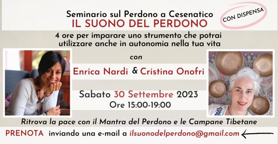 Seminario esperienziale sul perdono