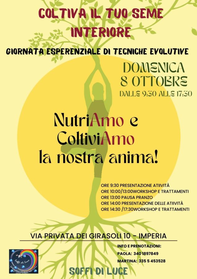 NutriAmo e coltiviAmo la nostra Anima