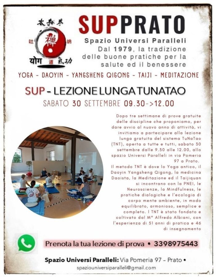 Lezione lunga gratuita - Sistema Tunatao