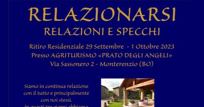 Relazionarsi: 3 giorni di ritiro