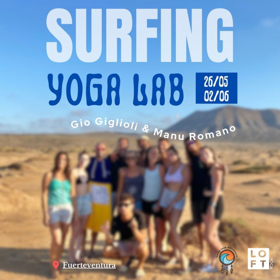 Surfing yoga lab Fuerteventura