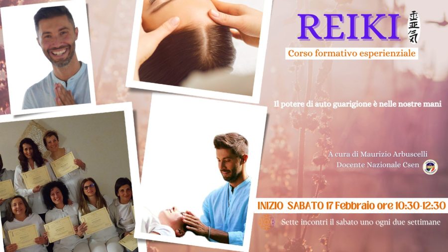 Corso Reiki livello 1 metodo Usui ampliato