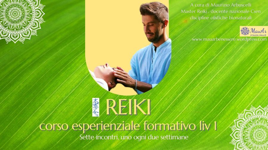 Corso Reiki livello 1 metodo Usui ampliato