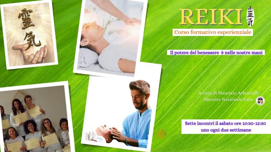 Reiki corso livello 1 metodo Usui ampliato