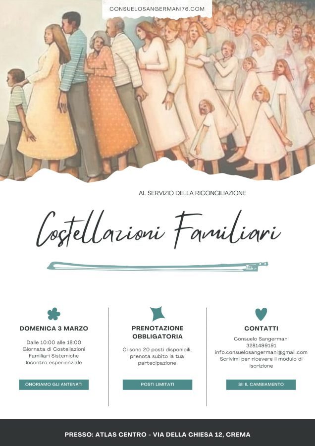Workshop di Costellazioni Familiari