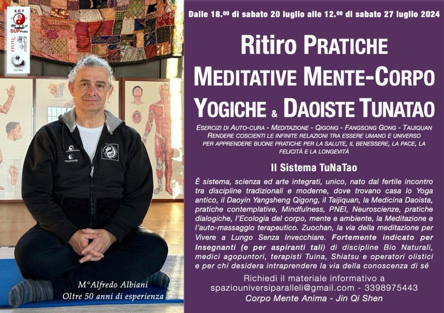 Ritiro di pratiche meditative mente-corpo