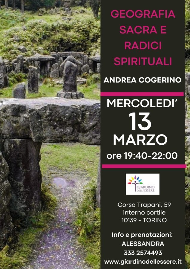 Conferenza: "Geografia Sacra e Radici Spirituali"