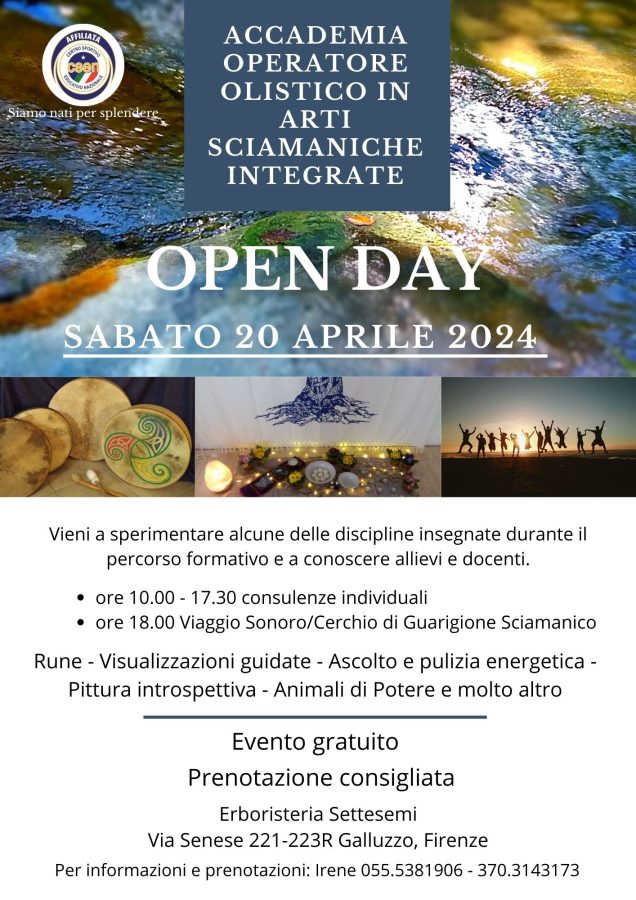 Open Day Accademia di Arti Sciamaniche