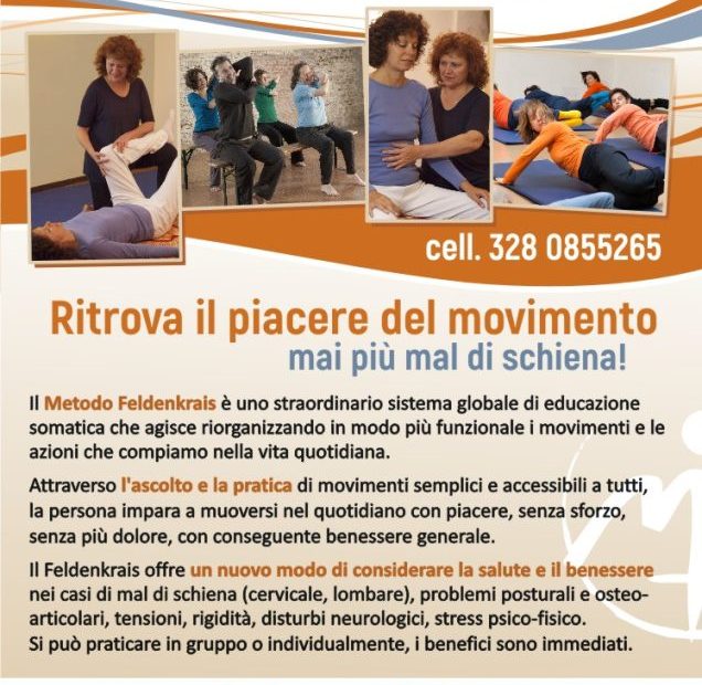 Corsi settimanali di Metodo Feldenkrais®