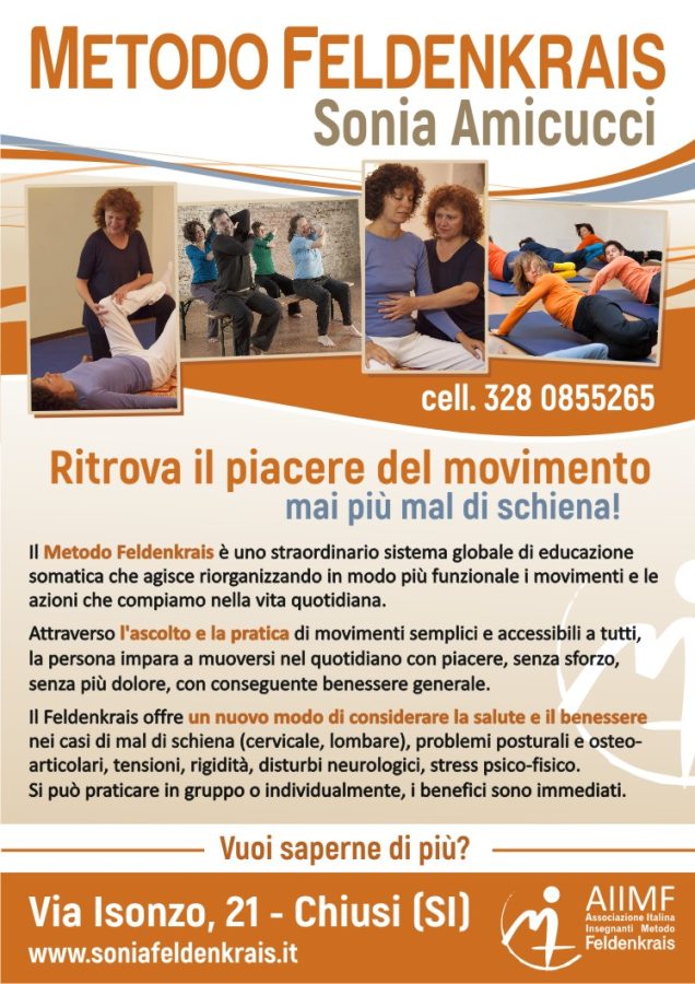 Corsi settimanali di Metodo Feldenkrais®