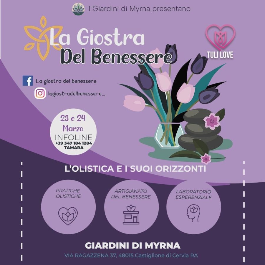 La Giostra del Benessere ai giardini Myrna