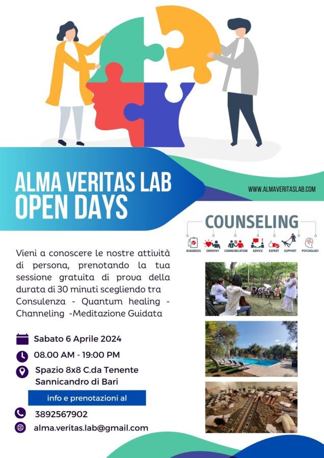 Alma Vertias Lab: open day