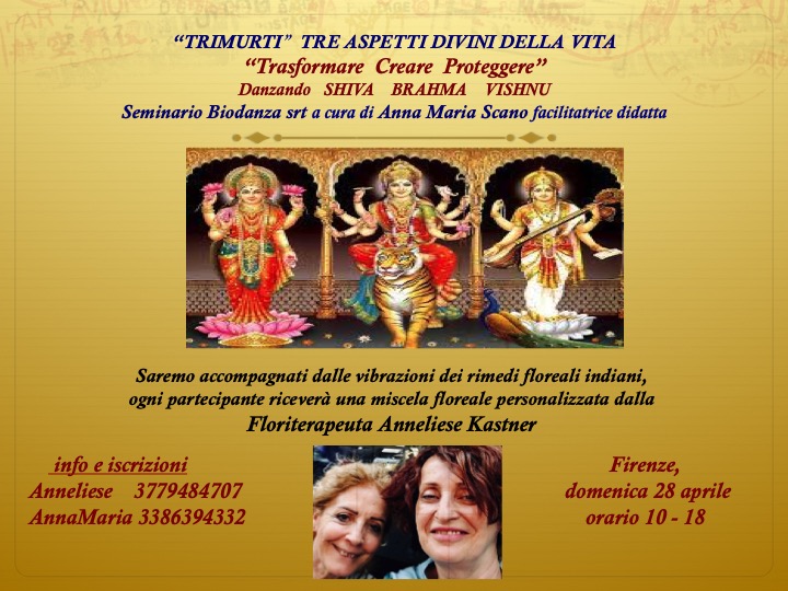 Seminario Biodanza e rimedi floreali