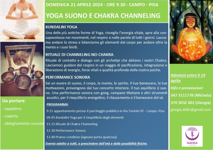 Yoga, suono e chakra channeling
