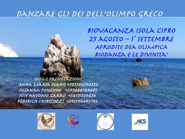 Biovacanza a Cipro Afrodite dea dell'Amore