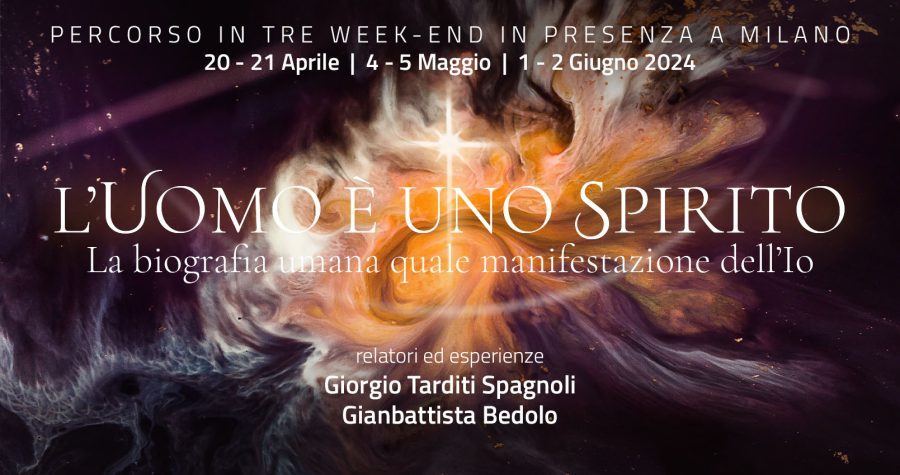 L'Uomo è uno Spirito, la Biografia umana