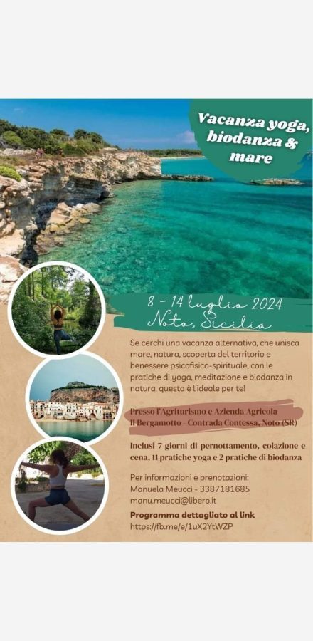 Vacanza Yoga,Trekking & Biodanza