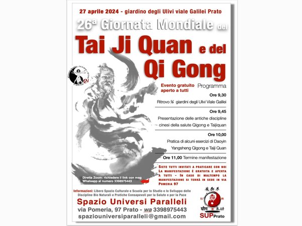 26° giornata mondiale Taijiquan e Qigong