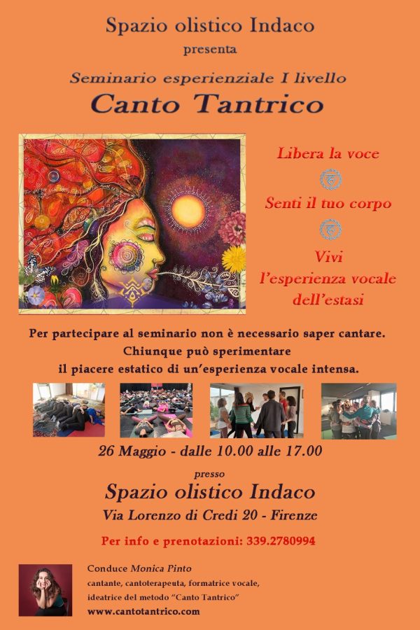 Seminario esperienziale Canto Tantrico