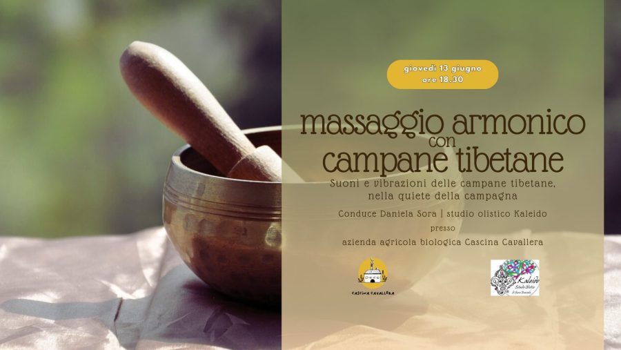 Massaggio armonico con campane tibetane