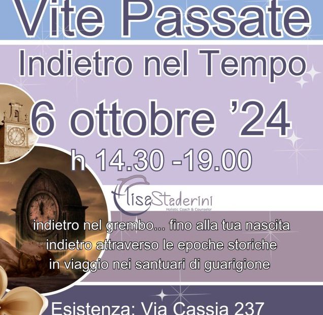 Workshop vite passate: Indietro nel tempo