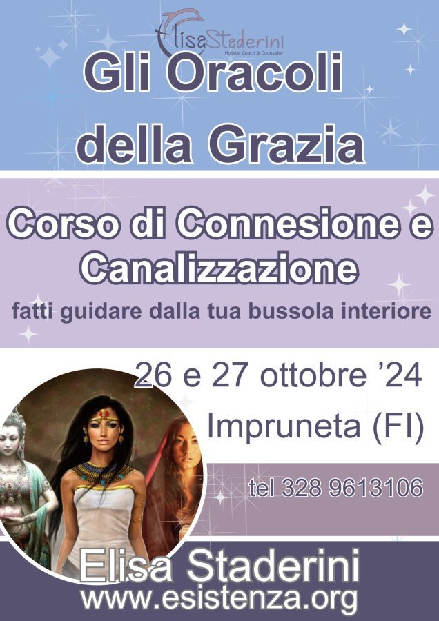 Corso canalizzazione Oracoli della Grazia