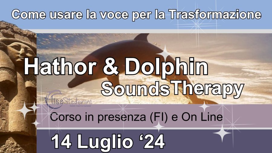 Corso Hathor e Dolphin Sounds Therapy