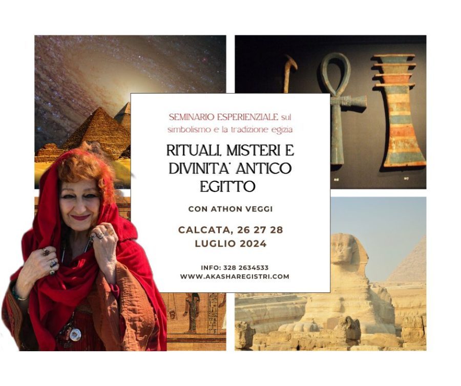 Seminario esperienziale simboli egizi