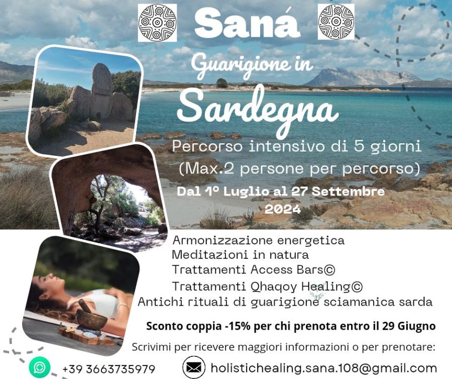 Sanà: guarigione in Sardegna