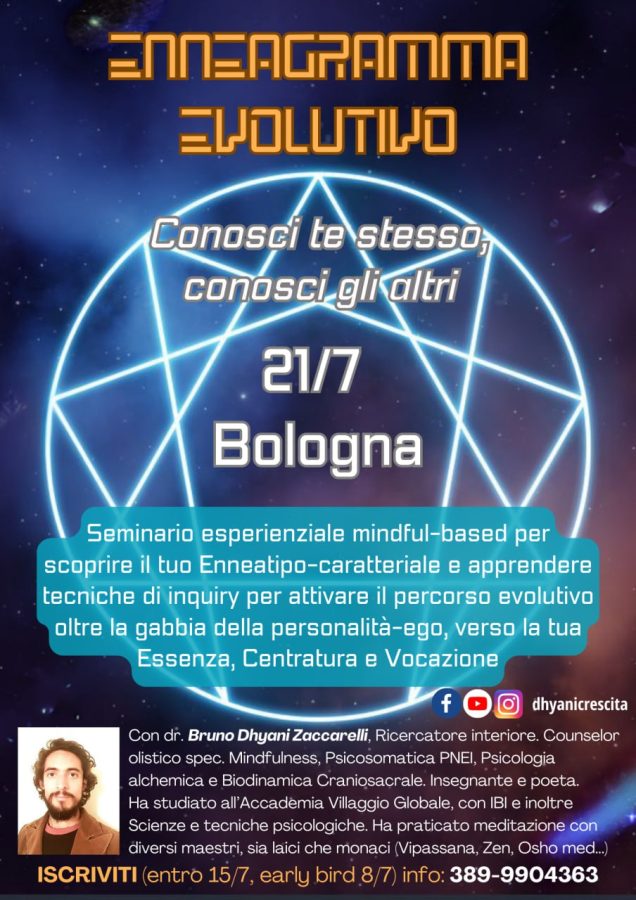 Seminario Enneagramma Evolutivo