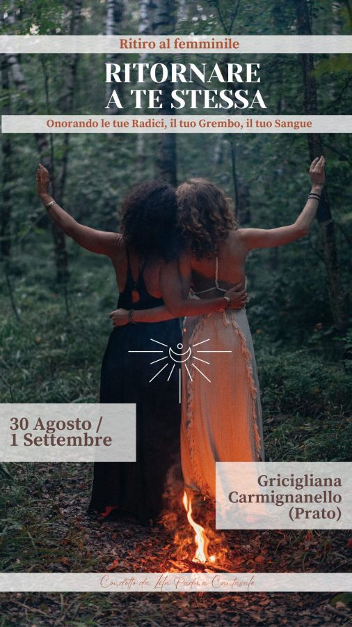 Ritiro al femminile: ritornare a te stessa