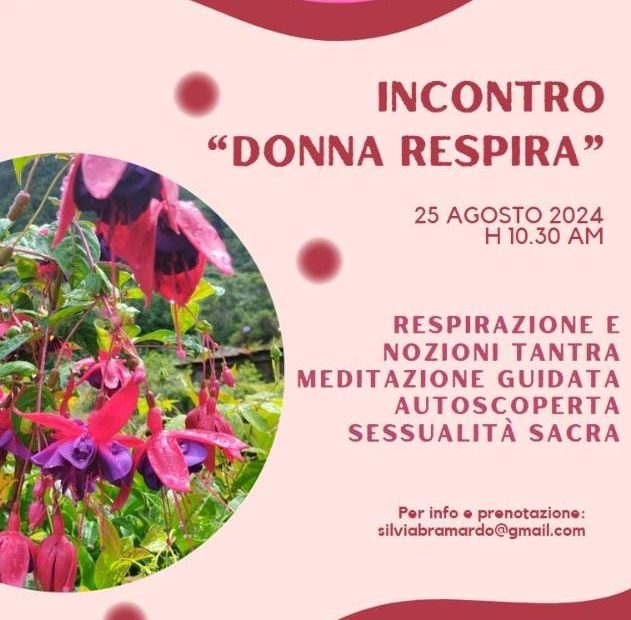 Incontro per avvicinarsi al tema del tantra, partecipare ad una meditazione guidata. Questo corso fa per te se vuoi investire in te stessa e nella tua auto scoperta.