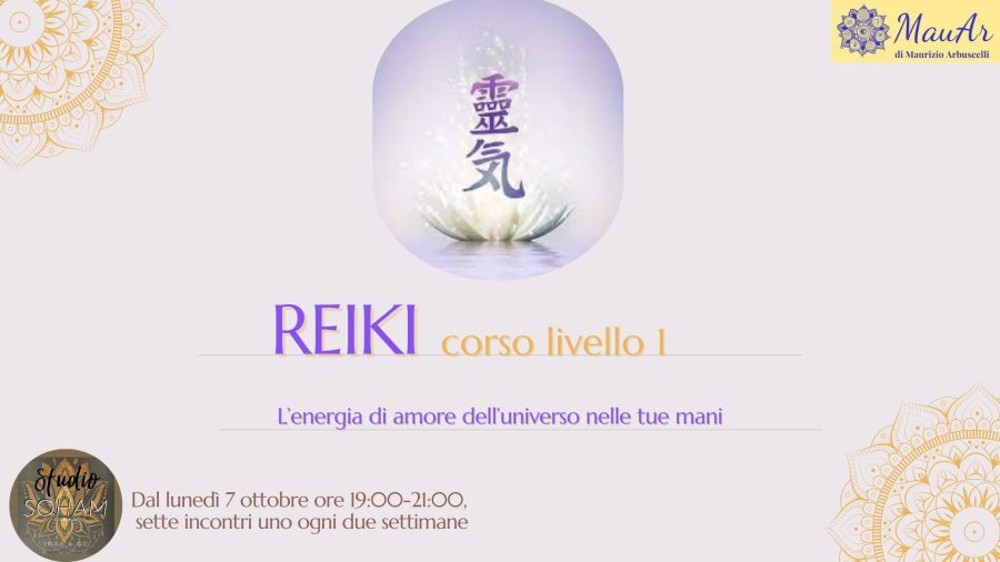 Reiki: corso formativo livello 1