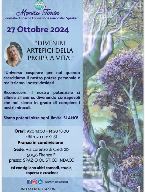 Divenire artefici della propria vita