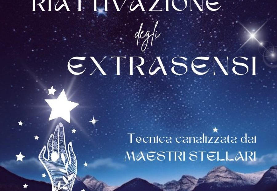 Seminario di riattivazione extrasensi