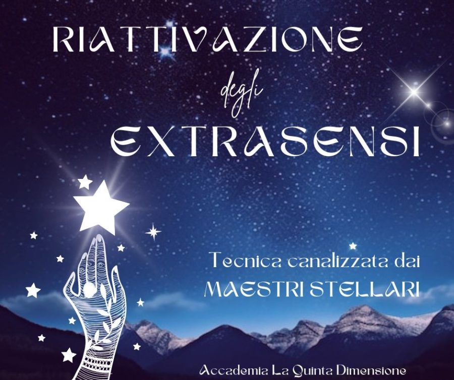 Seminario di riattivazione extrasensi