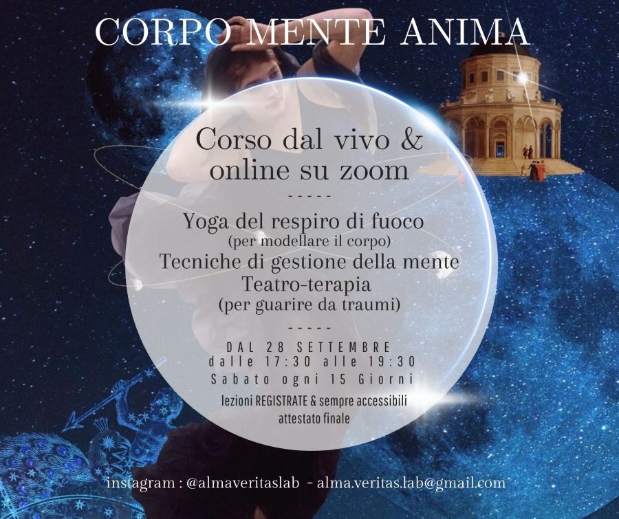 Corso CMA: Corpo, Mente, Anima