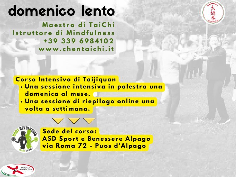 Corso intensivo di Taijiquan
