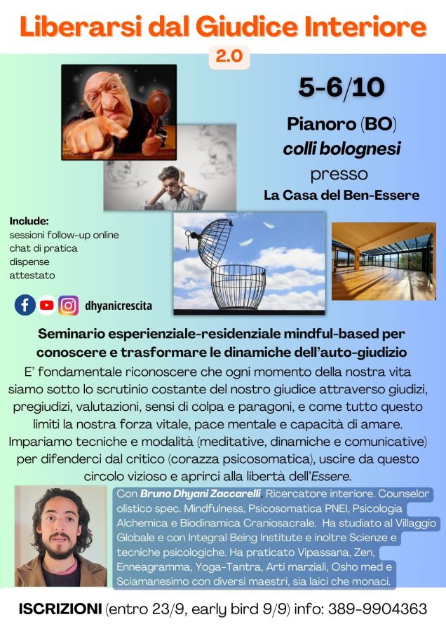 Liberarsi dal Giudice Interiore 2.0