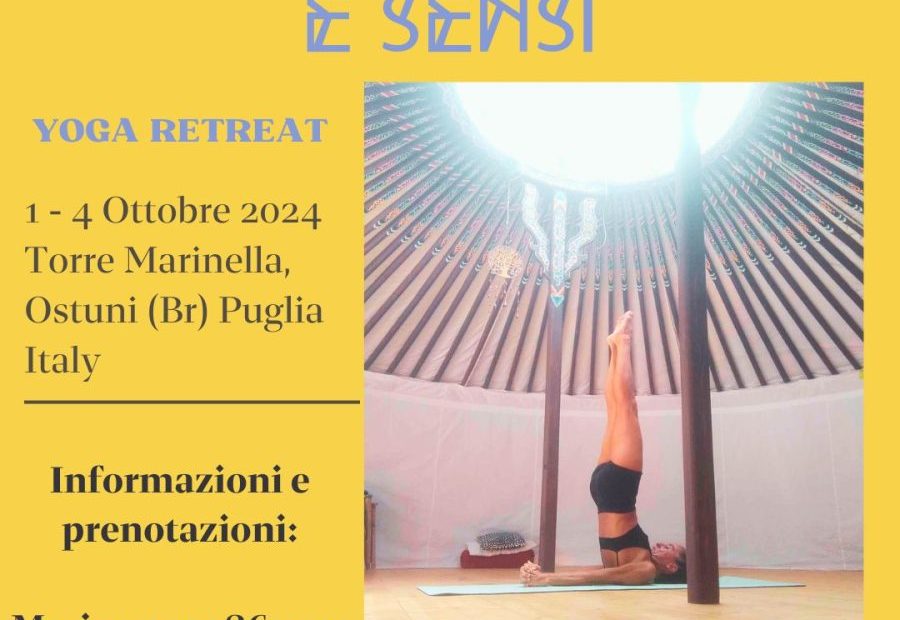 Elementi e Sensi. Yoga retreat in Puglia