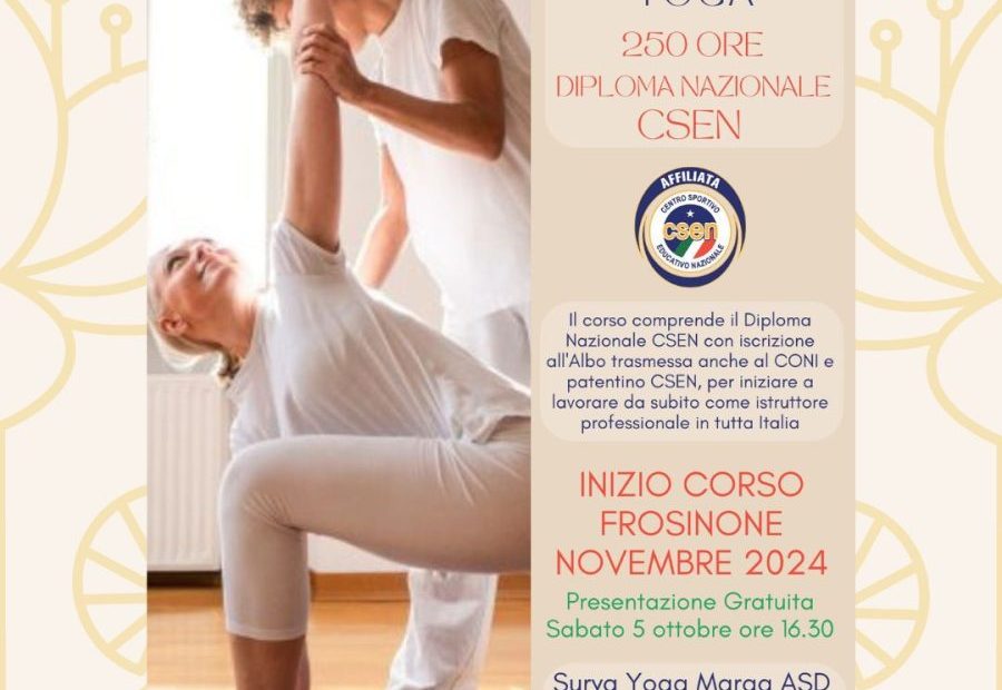 Formazione insegnanti yoga