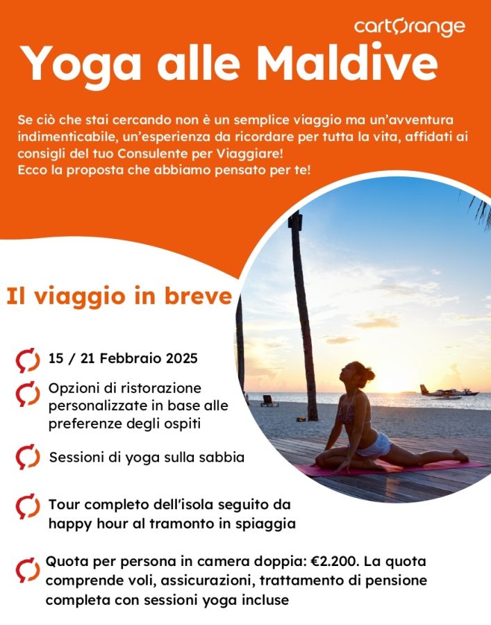 Yoga alle Maldive