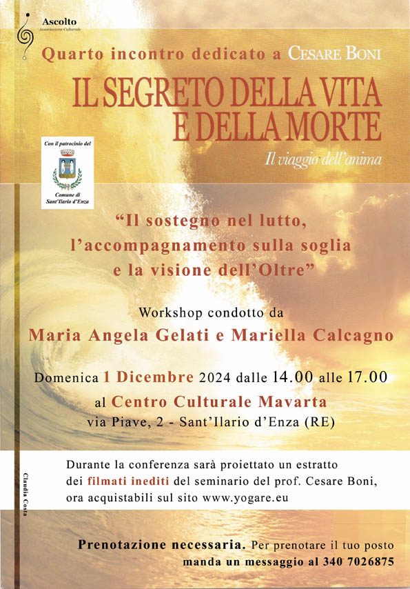 Quarto incontro dedicato a Cesare Boni