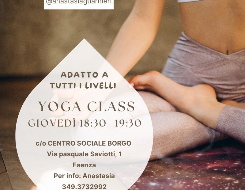 Lezioni di Yoga per tutti i livelli