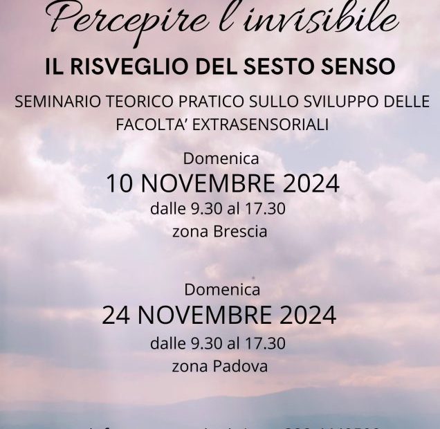 Percepire l'invisibile