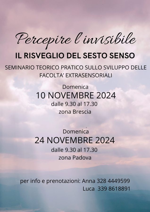 Percepire l'invisibile
