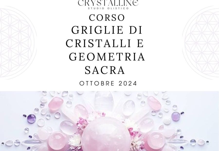 Griglie di Cristalli e Geometria Sacra