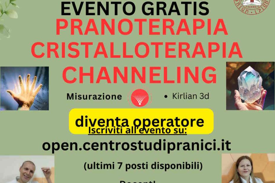 Presentazione Prana Etere Astrale