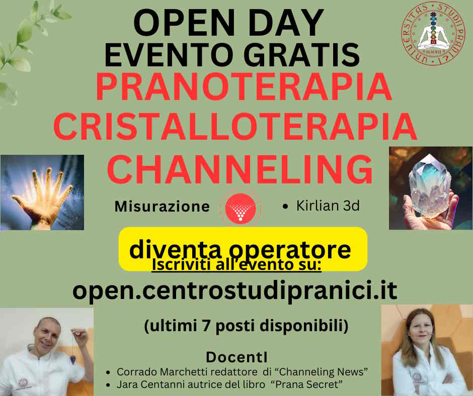 Presentazione Prana Etere Astrale