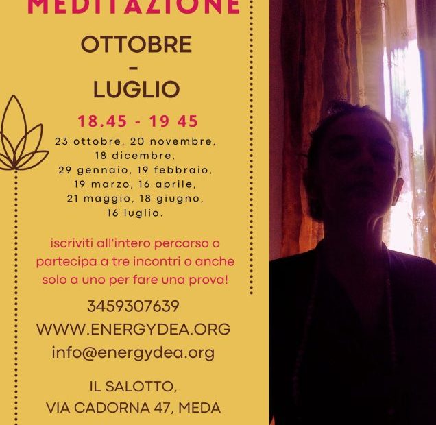 Incontri di meditazione.